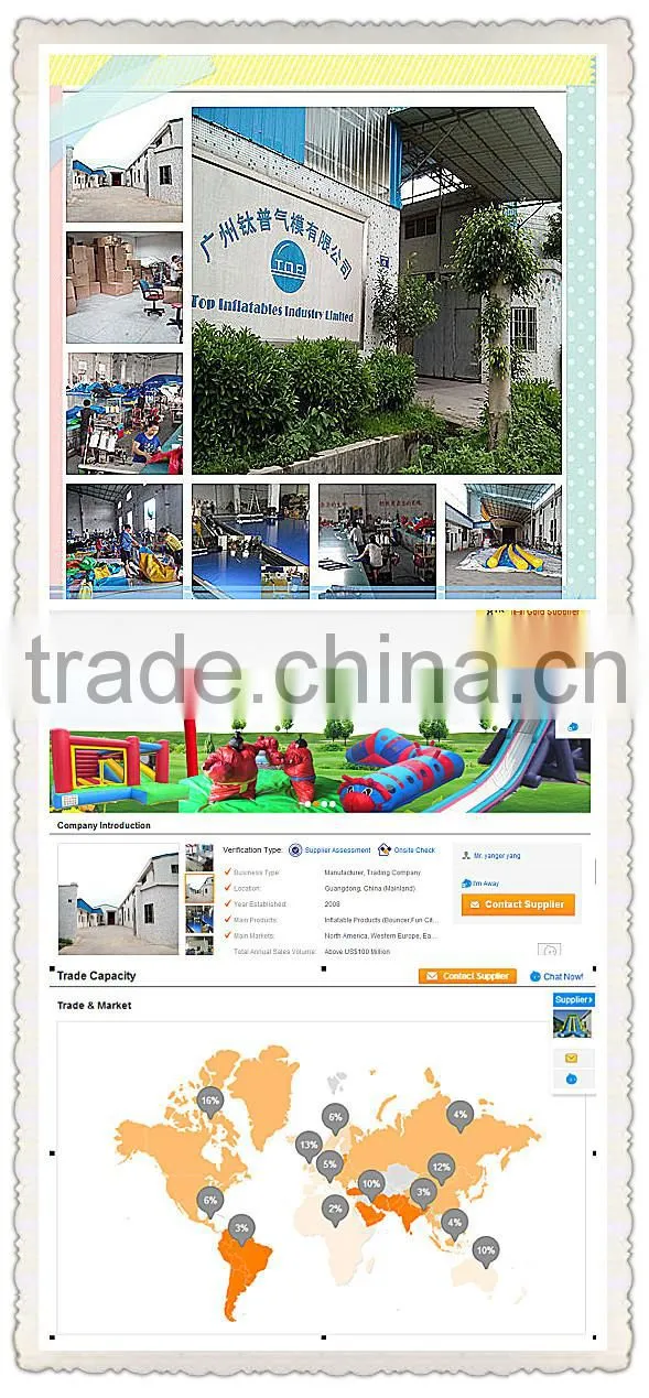 Outdoor Inflatable advertising wall bill board
