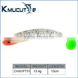 CHGTCS01 factory price soft fishing tackle shad swimbait trout bass pike lures