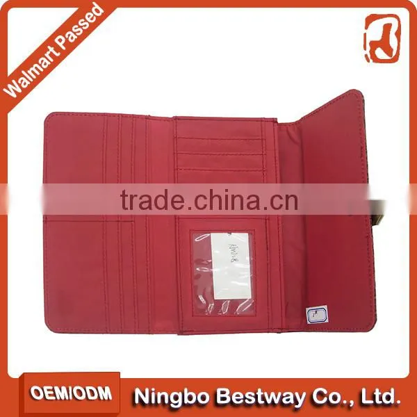 Embossed Leather Wallet/Leather Wallet /Passport Wallet