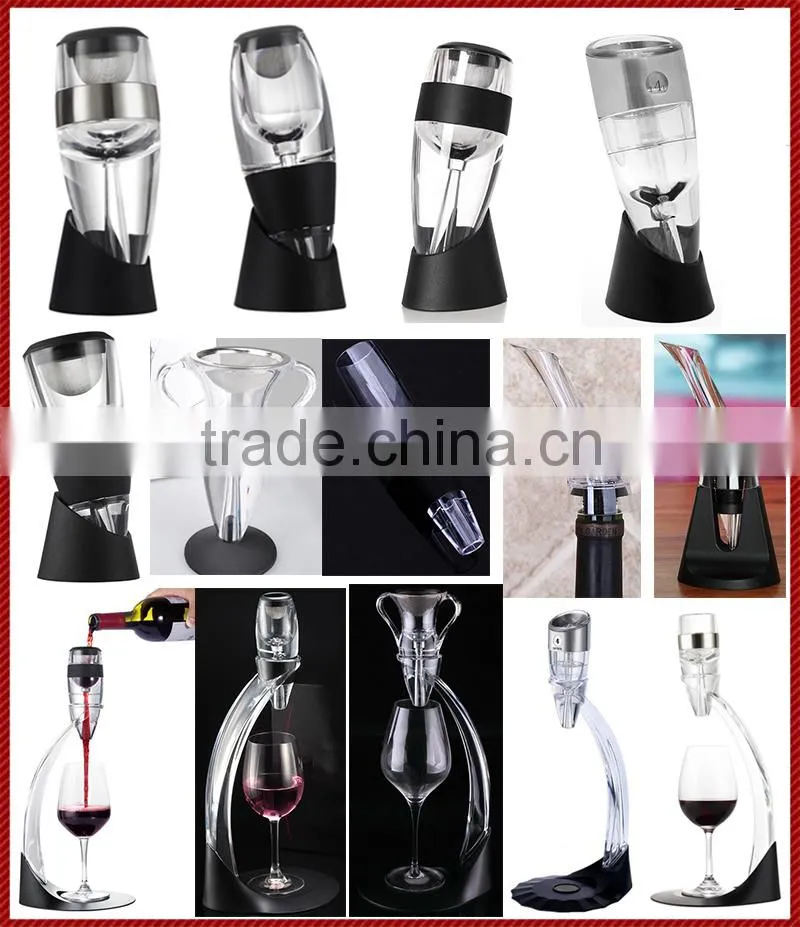 Amazon Newest Wine Aerator Pourer Bottle Topper Pourer Aerating Decanter Pour Filter