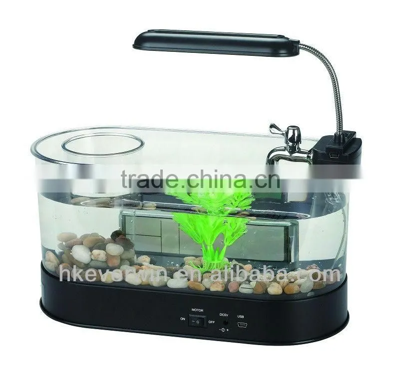 Supply table basse mini aquarium fish tank