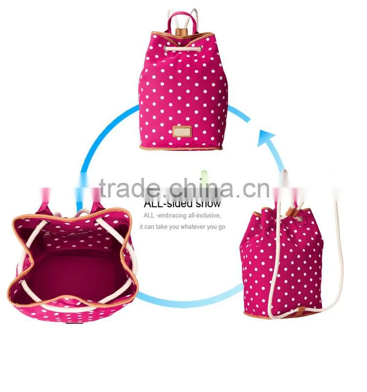 high quality design your logo custom drawstring backpack
