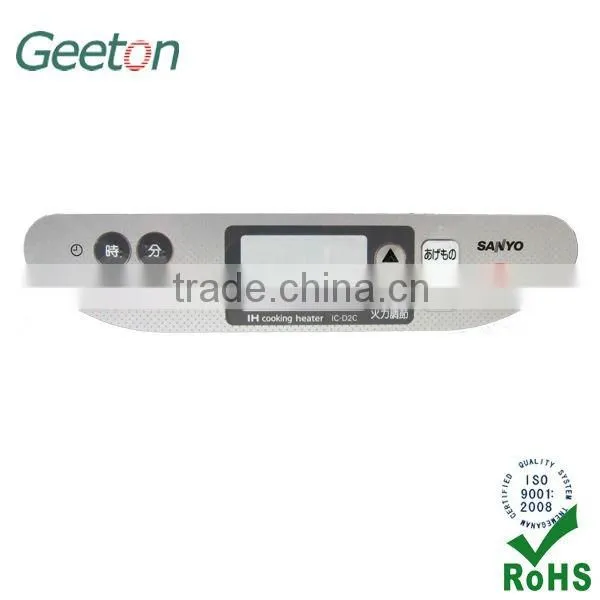 Tactile Graphic 3D Nameplates for Induction Cooker