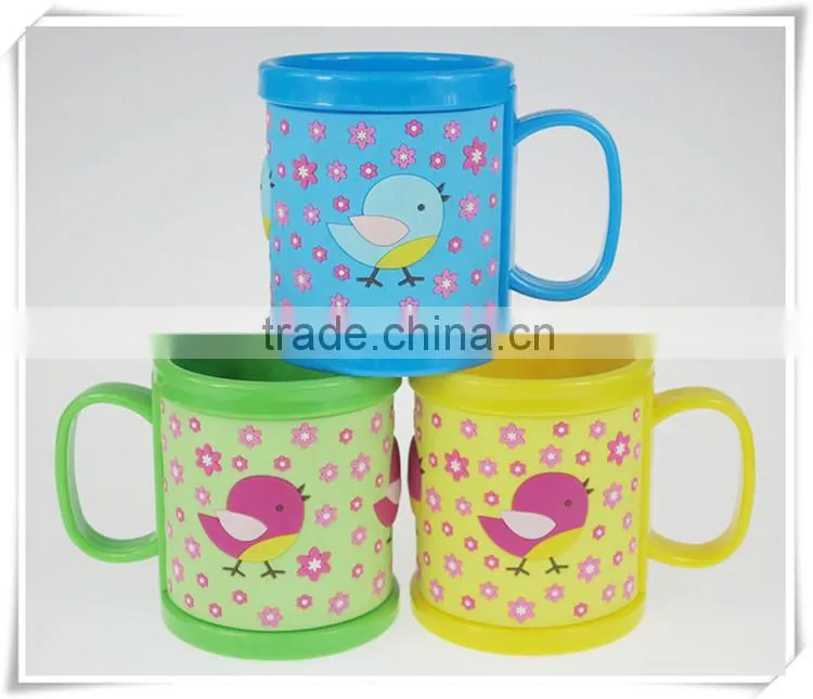 souvenir 3d plastic BRICK lego mug name soft pvc kids personalized plastic mugs