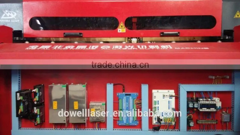 Alibab trade assurance Dowell working area 1325 CO2 metal and noo-metal laser cutting machine