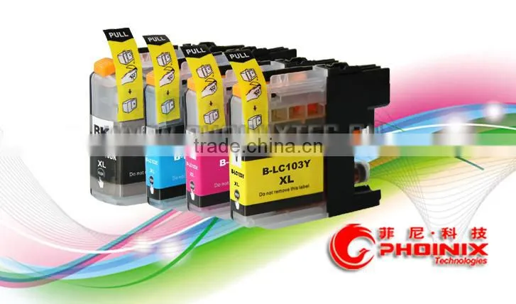 Compatible brother LC233 printer inkjet cartridge with chip For MFC-J4620DW/J5720DW/J5320DW/DCP-J4120DW