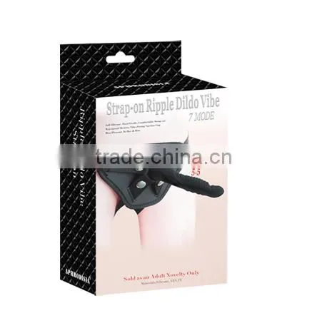 8 inch Strap on penis vibrator popular adultproduct for women