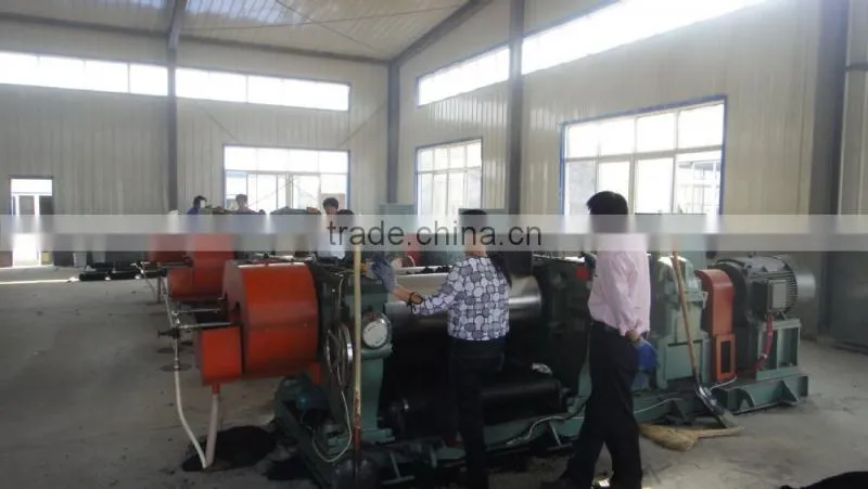 Reclaimed rubber making machine rubber milling machine rubber sheet making machine
