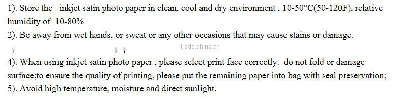 direct supply 260g Roland Oji 5R RC Pearl photo paper waterproof sheet inkjet photo paper 50 sheets