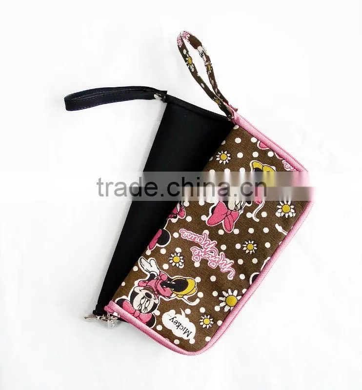 mouse pad with zipper and mouse pouch