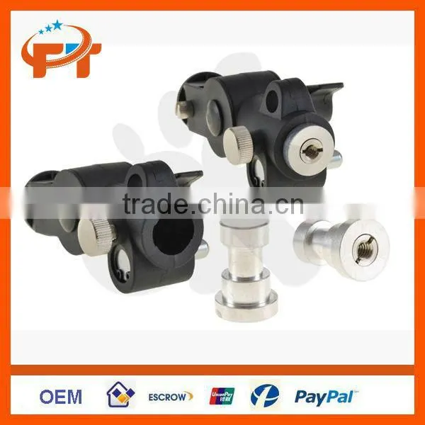 Bracket Flash Shoe Umbrella Holder Swivel Light Stand D