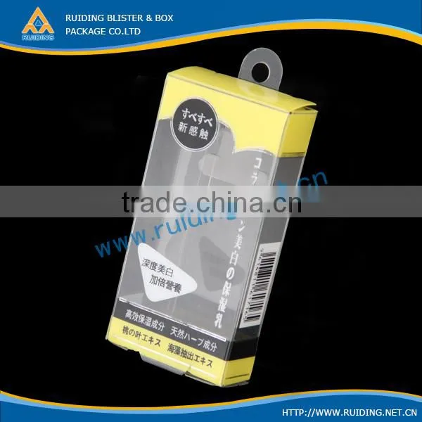 thermo formed blister tray with flocking & velvet/flocking inner tray
