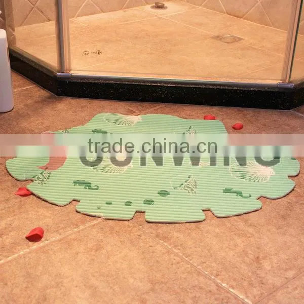 New Product Bathroom mat ! PVC Patchwork Anti-slip Bathroom mat