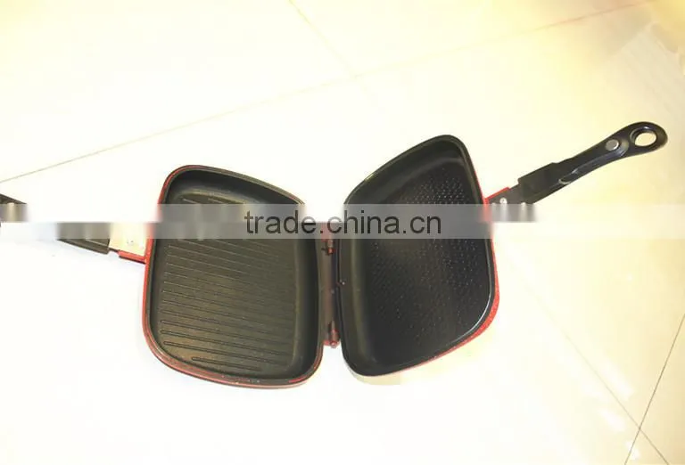 HQ Die-casting double-side small grill pan