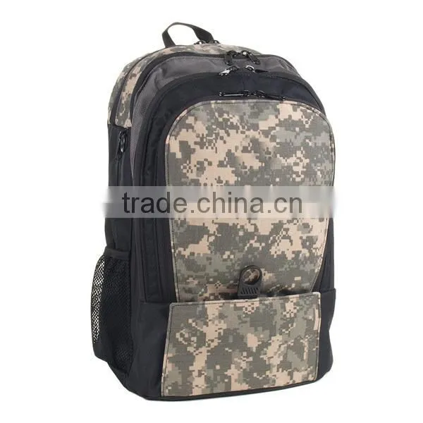 Camouflage Expandable Dad Gear Diaper Backpack Bag