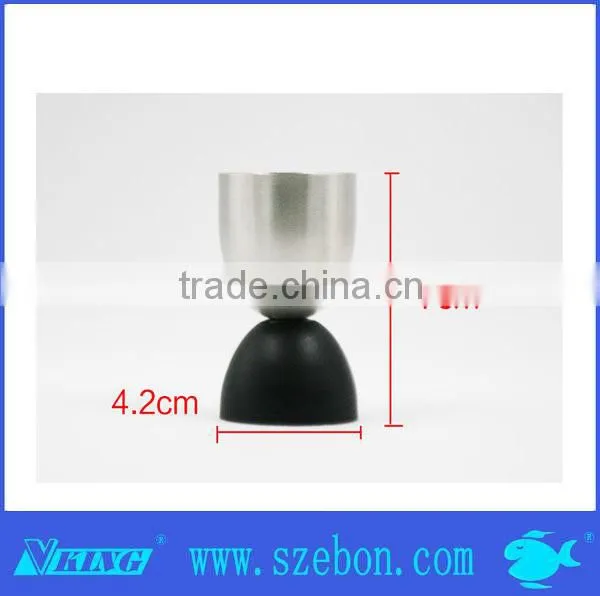 High quality stainless steel gold painted double jigger measuring cup for sale