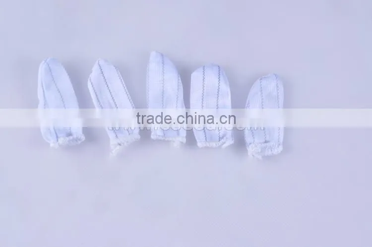 New Style ESD Antistatic Finger Cots Cotton Fabric Cloth Finger Cots Powder Free