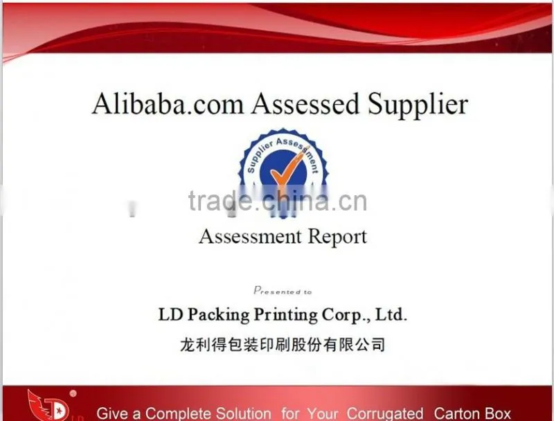 Beverage Corrugated Carton Packing Box