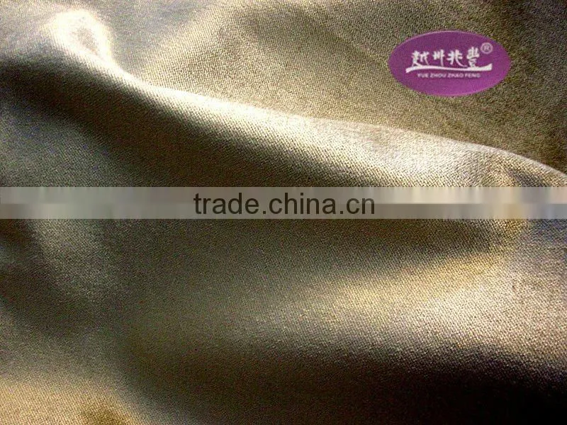 woven twill flashing velvet fabric for cushion cover