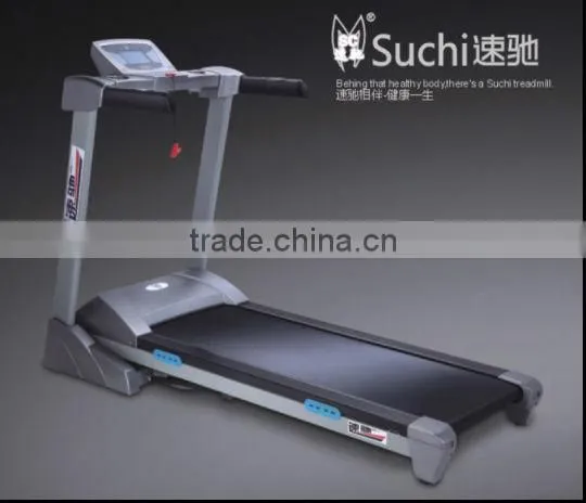 6.5 inch panel running gym equipment,home used treadmill fitness with shock absorber