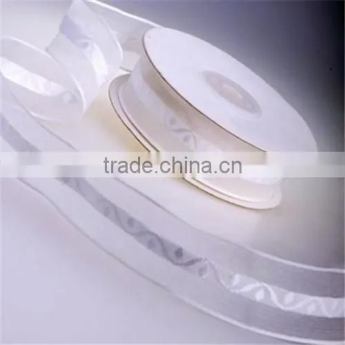 Wholesale Polyester Packing Organza Ribbon,Printed Ribbon Rolls