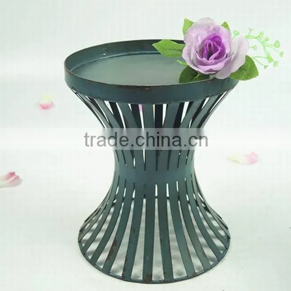 Industrial french wrought iron bar table furniture