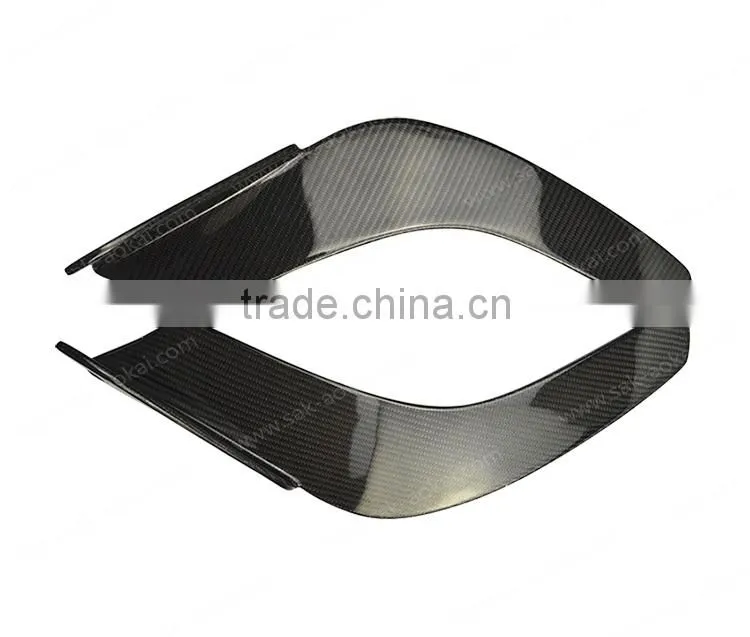 Carbon Fiber Front Bumper Lip Spoiler Shark Spoiler