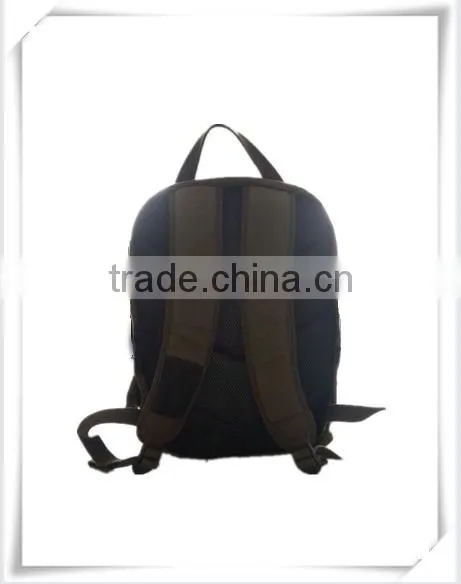 2015 new design made of cotton backpack for school /hiking in hot markets