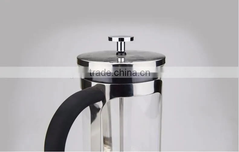 High Quality LFGB FDA Certification Stainless Steel Metal Type French Coffee Maker Press