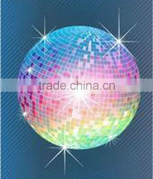 large mirror ball /outdoor laser light christmas decoration for 90cm silver color mirror ball