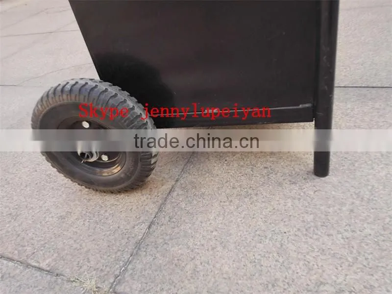 heavy duty iron wooden fire carriage hand cart TC1505