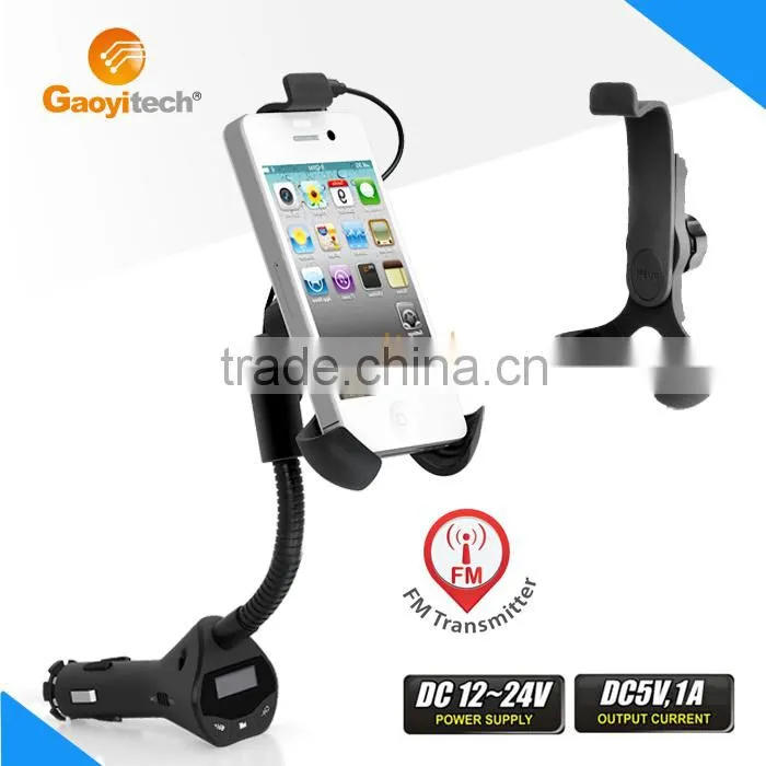 2016 new list car FM transmitter for universal cellphone (HC27)