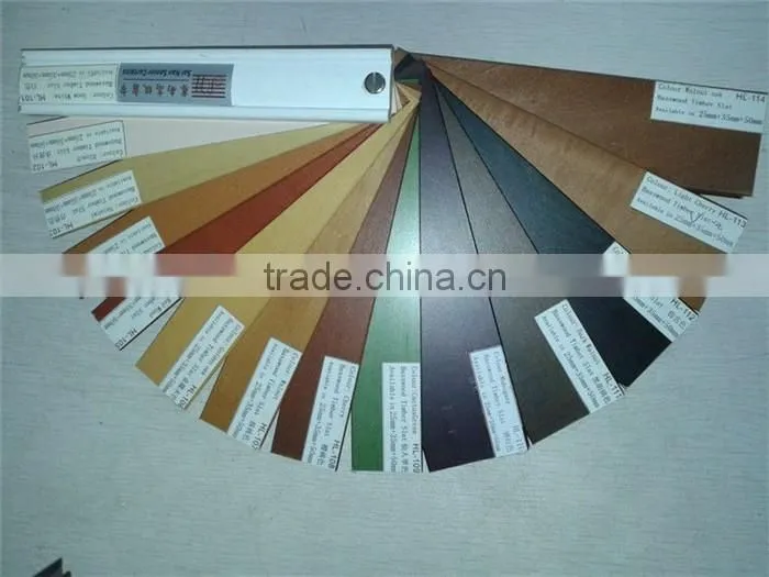 Latest designs durable real wood outdoor venetian blinds