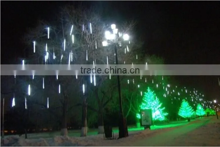 stree lighting and decoration meteor shower light-220v 30mm 23mm 12mm