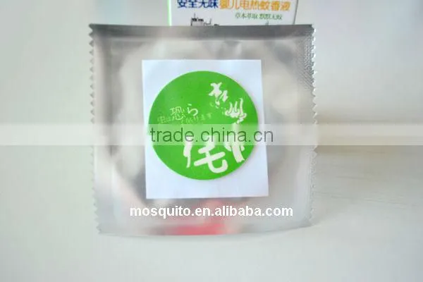 72 hours effective Non-woven Citronella Oil SGS Anti-mosquito Stickers