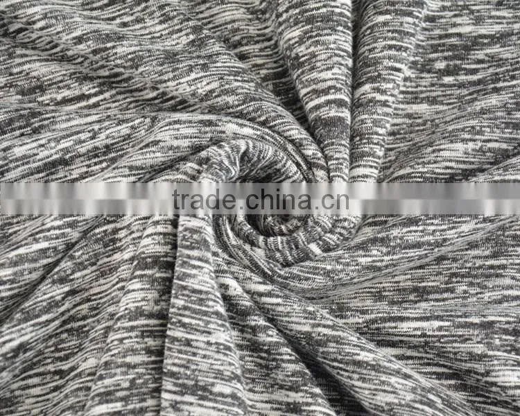 Jiufan two-sided jersey fabric of polyester cotton wholesale fabric for sport jersey