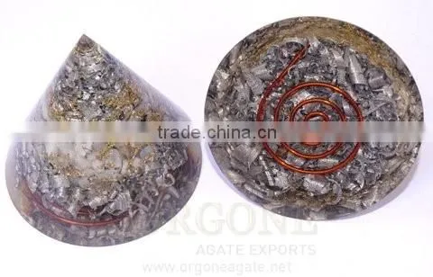 Amethyst Orgone Chakra Pyramid | Orgonite-Orgone Energy Amethyst Pyramid | Pyramid Meditation