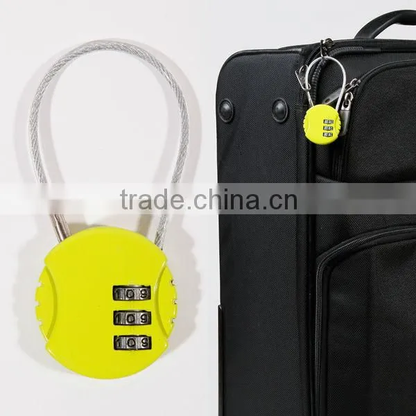 13319 3-dial combo cable lock