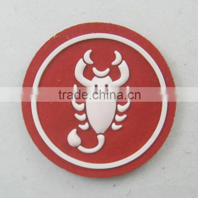 rubber patch logo