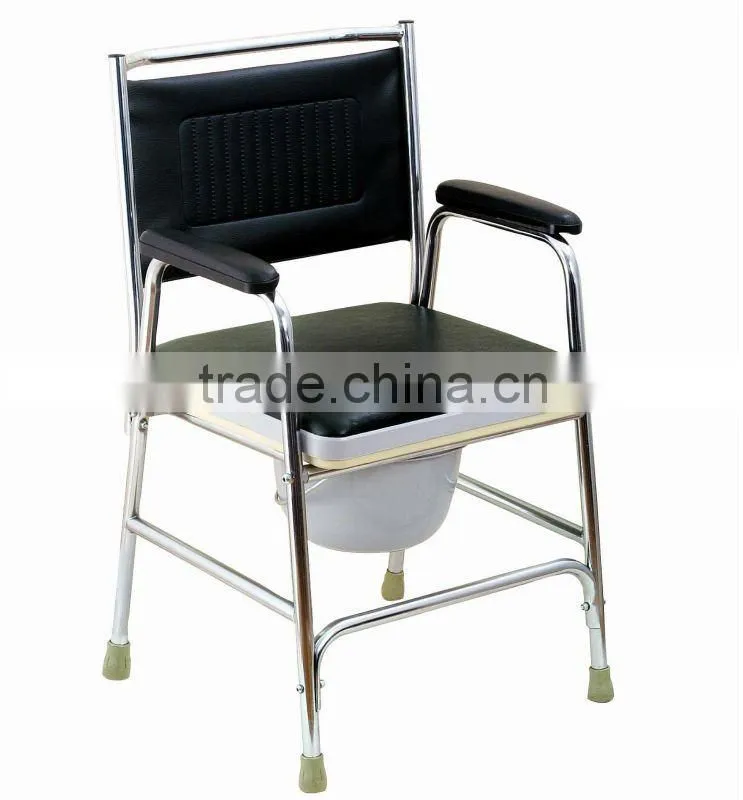 Steel commodity chairs for disabled