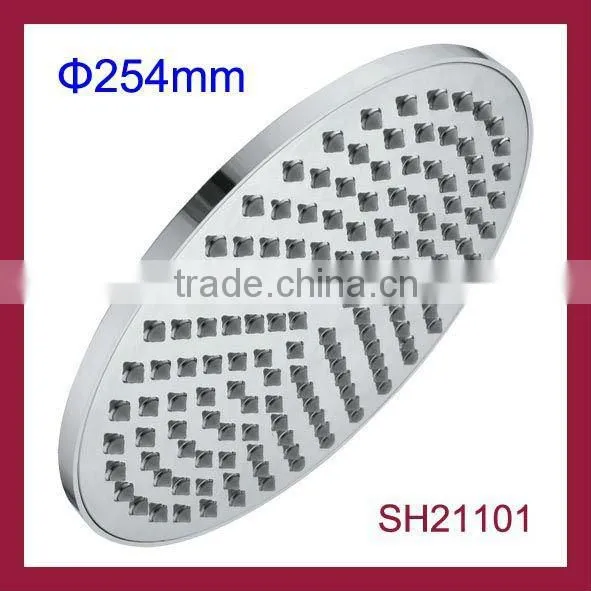 Ten inch rainfall shower head