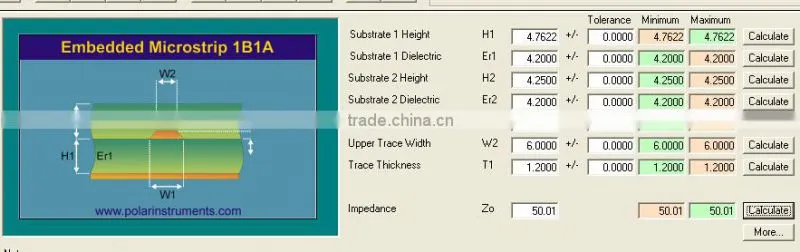 Impedance controlled digital electronic advanced circuits