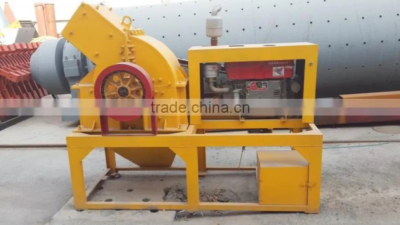 China Small Rock Diesel Engine Hot Sale Granite Mineral Jaw Crusher