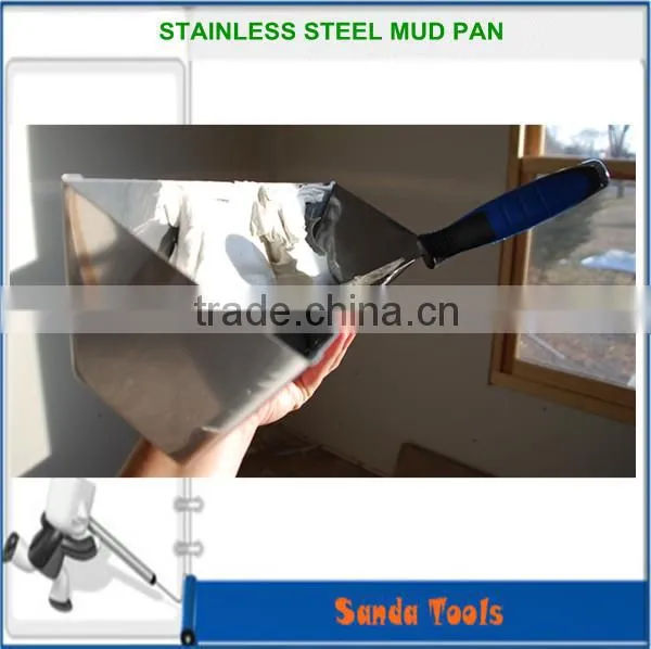 mud pan made of stainless steel