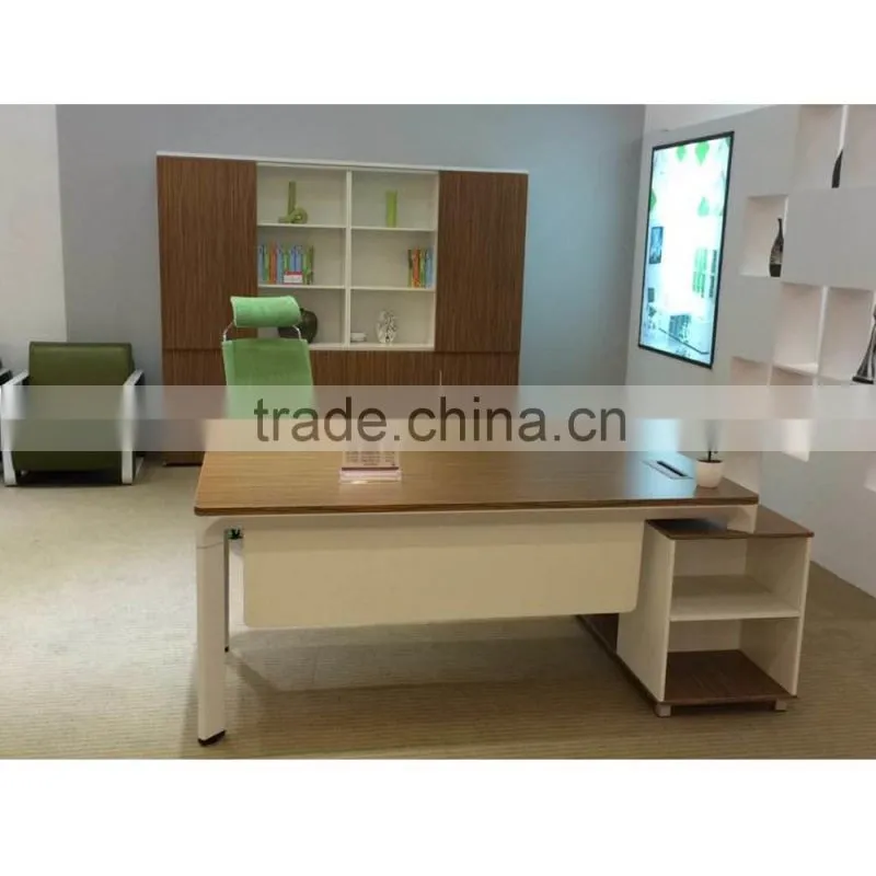 Wooden office executive table pictures
