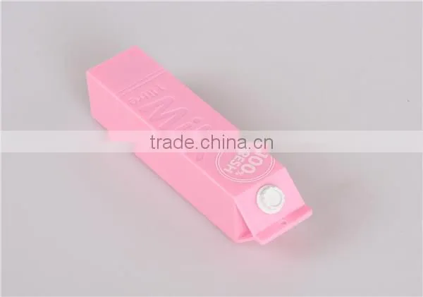 different promotion 2600 mah power bank milk design