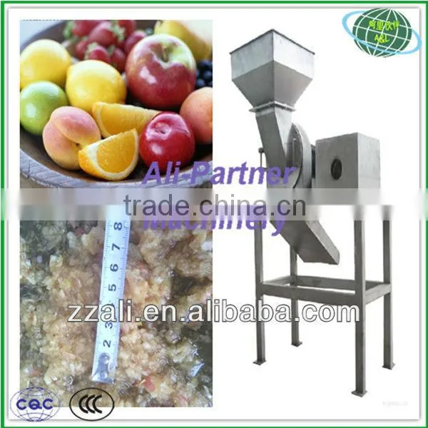 Automatic fruit pear and mango crushing machine