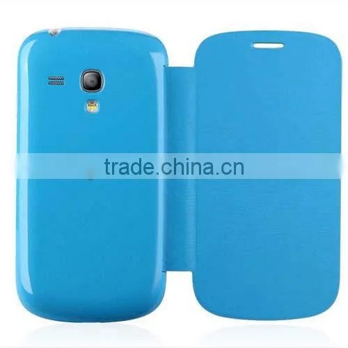 PU leather waterproof case for samsung galaxy s3 mini i8190