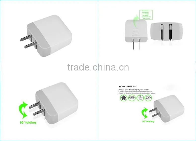 21Watt/2.1 Amp USB Charger for Home and Travel