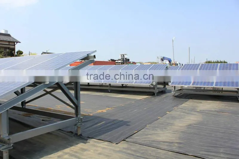 Solar flat roof mounting system WBQ RM-01 Roof Top